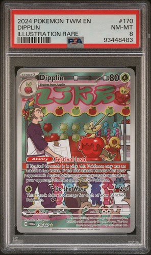 Dipplin graded PSA 8 for sale on eBay