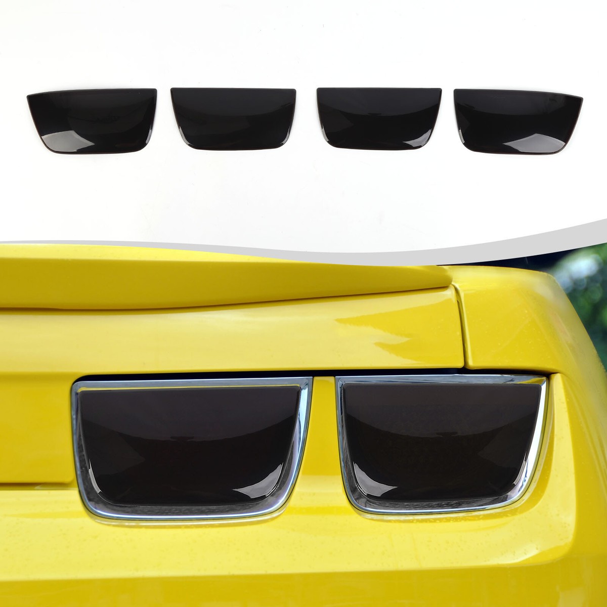 For Chevrolet Malibu 2013-2015 Exterior Chrome Rear Tail Light Lamp Cover 4pcs E - Foto 6