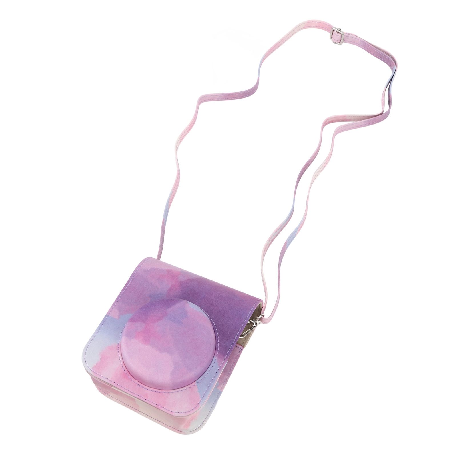 Mini Instant Camera Protective Bag PU Camera Case With Adjustable Shoulder S LJ-image