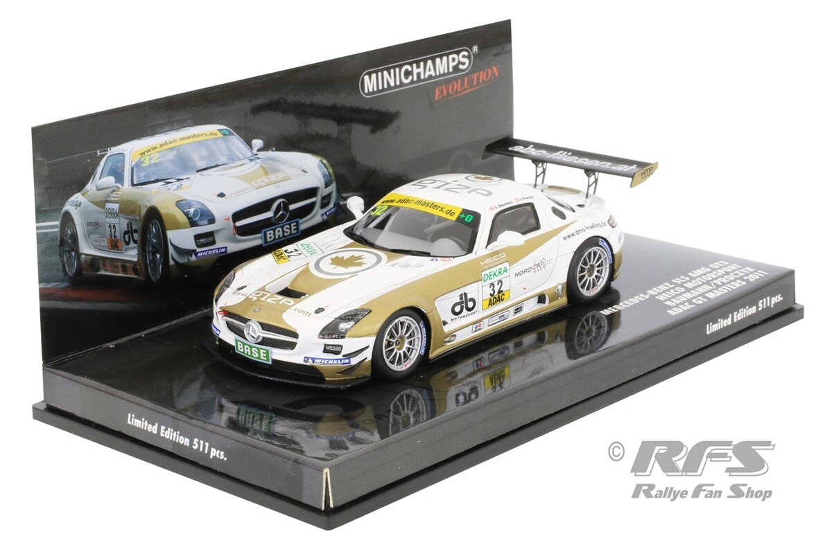 Mercedes SLS AMG GT3/ C197 Adac Adac GT Masters 2011 - Schuco 1/43