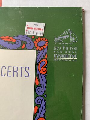 HEIFETZ - PIATIGORSKY CONCERTS 1967 RCA VICTOR LSC 2985 STEREO