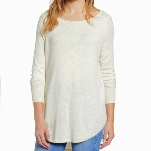 Caslon Shirttail Long Sleeve Tunic 