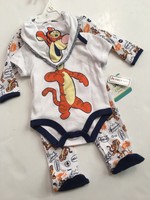 Disney Tigger Baby Boy Bodysuit Coverall Sleeper Bib Size 3 6 9 Months Layette Disney Tigger Baby Boy Bodysuit Coverall Sleeper Bib Size 3 6 9 Months Layette