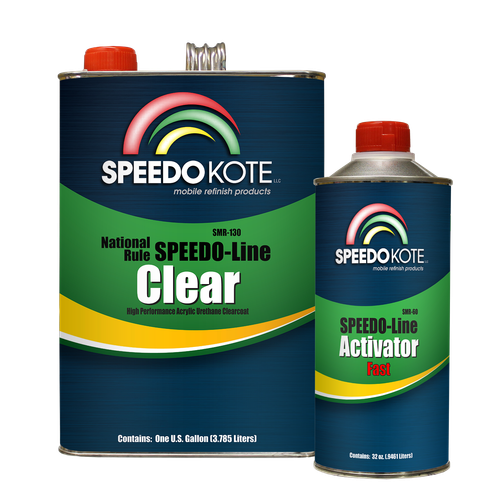 Automotive Clear Coat Fast Dry 2K Urethane, 41 Gallon Clearcoat Kit w