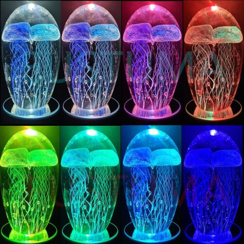 Dimming LED Light Base Display Stand for Glass Crystal Glass Art Color Changi... - Picture 4 of 7