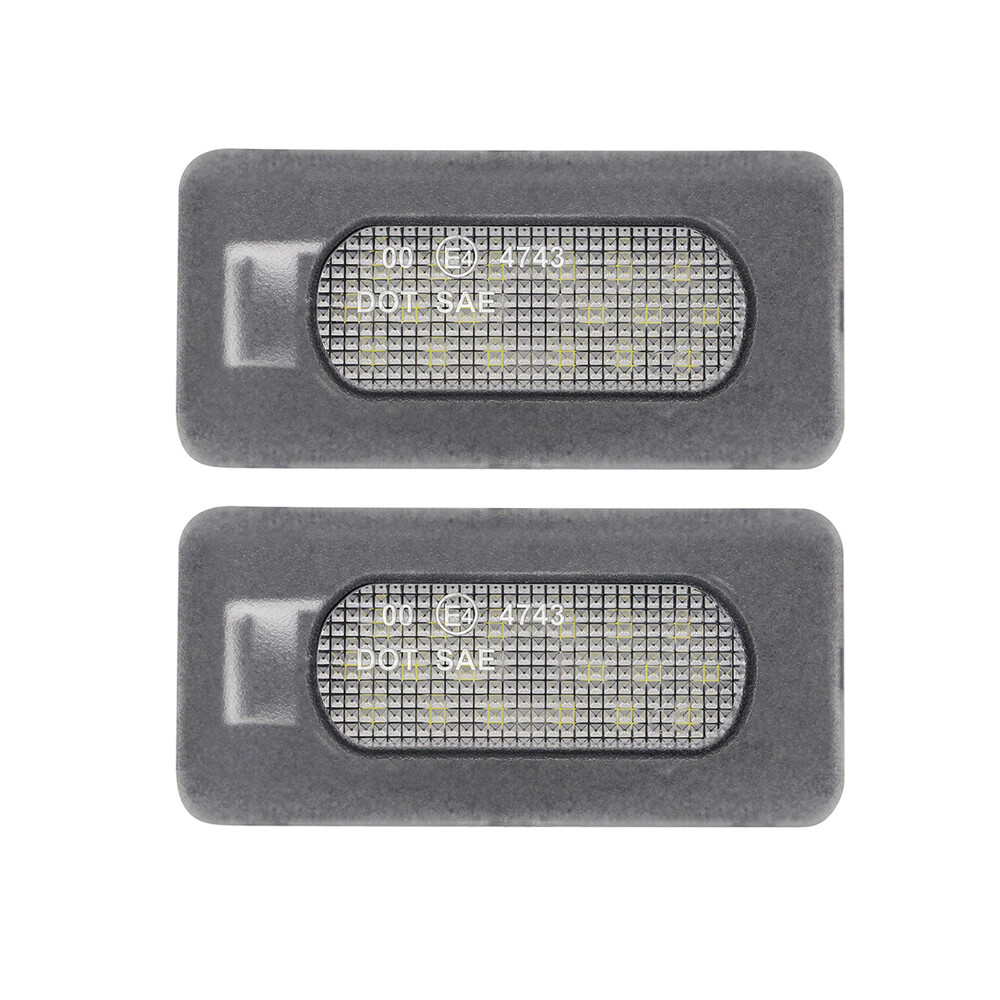 2x LED 6000K White License Plate Light Lamp For Toyota Corolla