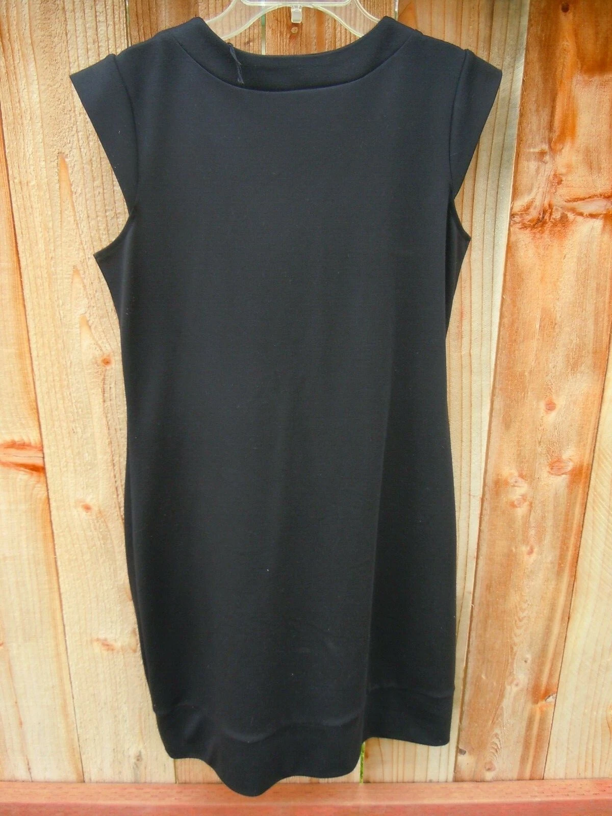 VETEMENTS RONNI NICOLE ABITO DONNA nero taglia 8 senza maniche