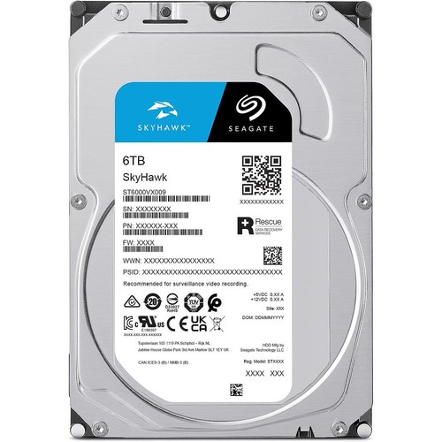 Seagate 8TB 6TB 4TB 2TB 1TB SkyHawk 3.5" CCTV Survelience HDD 24/7 256MB Cache - Picture 16 of 28