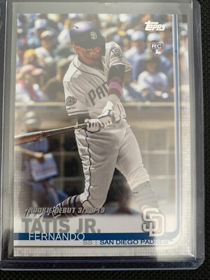 Fernando Tatis Jr. - MLB 2019 Topps Update Series - Rookie Debut RC - Padres