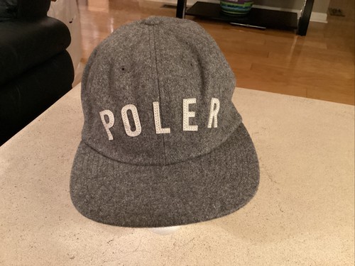 POLER Flat Brim Ivy State Wool Baseball 