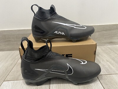 Nike Alpha Menace Elite 3 Black Football Cleats CT6648-010 MEN'S SIZE 12
