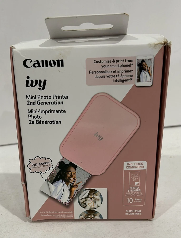 Canon - IVY 2 Mini Photo Printer, Damage Box  (A2)