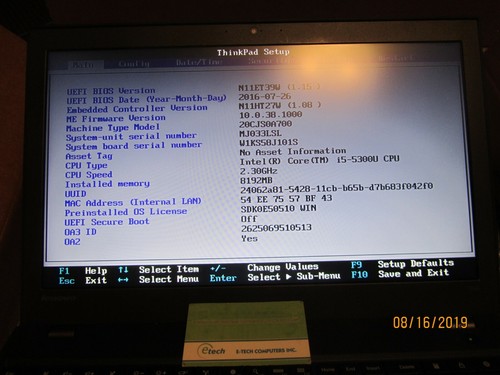 ThinkPad T550 i5-5300U 8GB RAM 16GB SSD+ 500GB SATA, 15.6" FHD, Windows 10 Pro - Picture 8 of 9