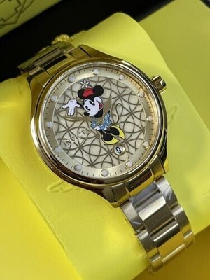 INVICTA x DISNEY Womens 38mm Limited Edition Gold-tone 