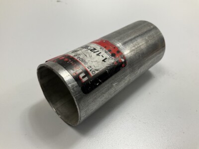 Nickson 17555 Exhaust Pipe 1-1/2'' ID X 1-5/8'' OD Adapter Connector