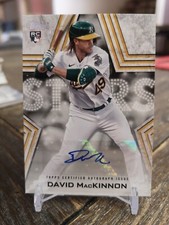 2023 Topps Series 2 Baseball Stars David Mackinnon Rookie Auto