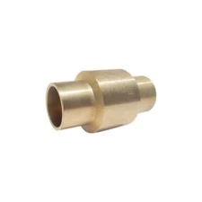 Red White 2" In-Line Check Valve 233AB Lead Free, Brass
