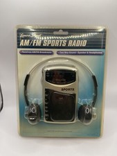 Vintage LENOXX Sound Model PR-35 AM/FM Sports Radio - NEW
