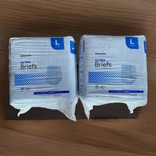 McKesson Ultra Briefs Two Bags Of 18 Size Large, Sz L