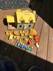 VINTAGE #952Fisher Price Little People House 1969 House, Furniture, People