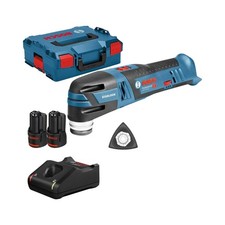 Outil multifonctions BOSCH PRO 12V Li-Ion (2x 3Ah) + coffret L-BOXX GOP 12V-28