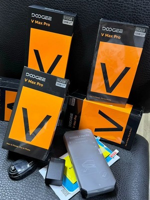 DOOGEE V MAX PRO New Rugged 5G Unlocked Black 32GB+512GB Smartphone Open Box