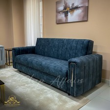 Turkish 3+2+1 Seater Ottoman Storage Sofa Bed Modern Luxury Bedroom