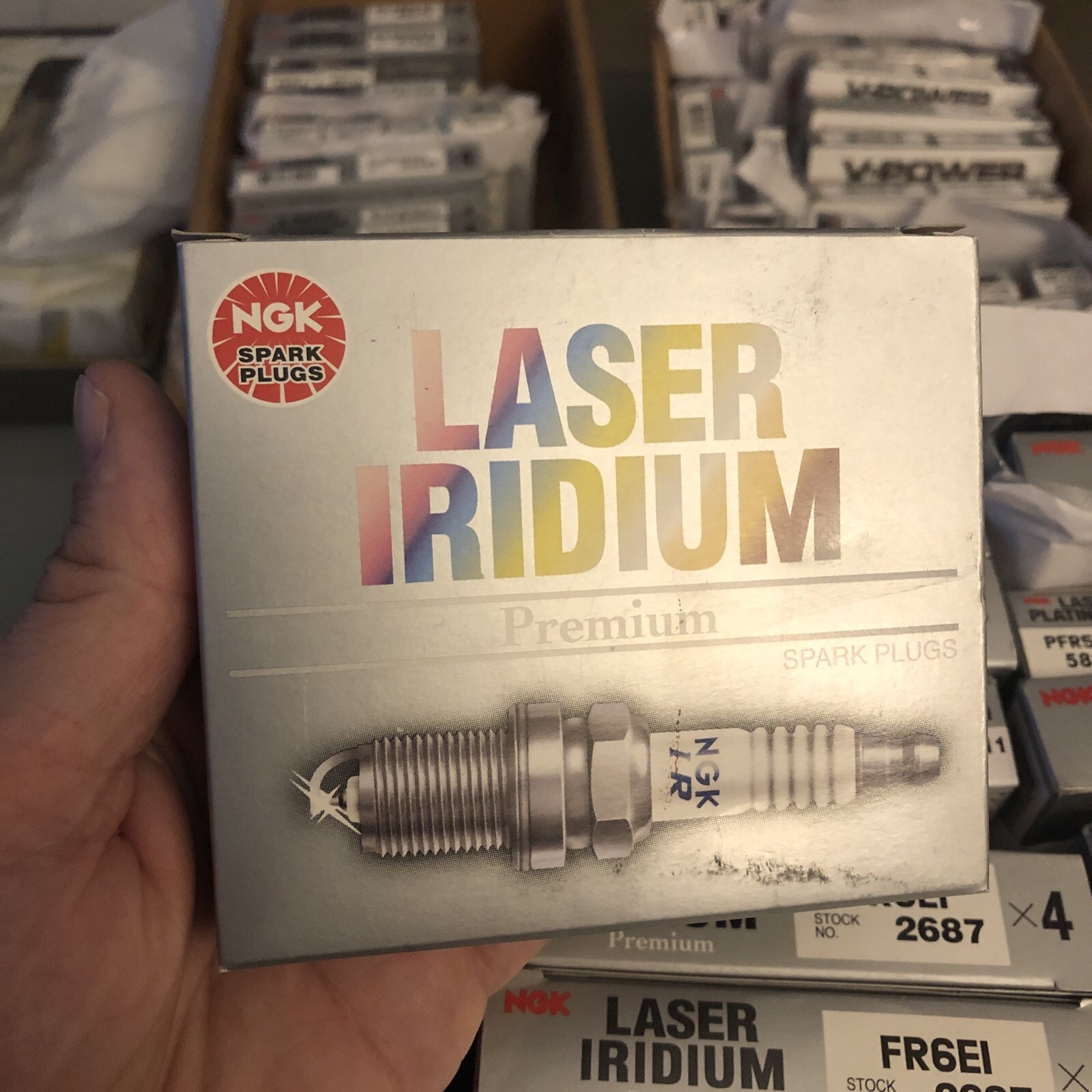  4x NGK 3656 SPARK PLUGS LZFR6AI  LASER IRIDIUM  SHIP SAME DAY 4 PACK