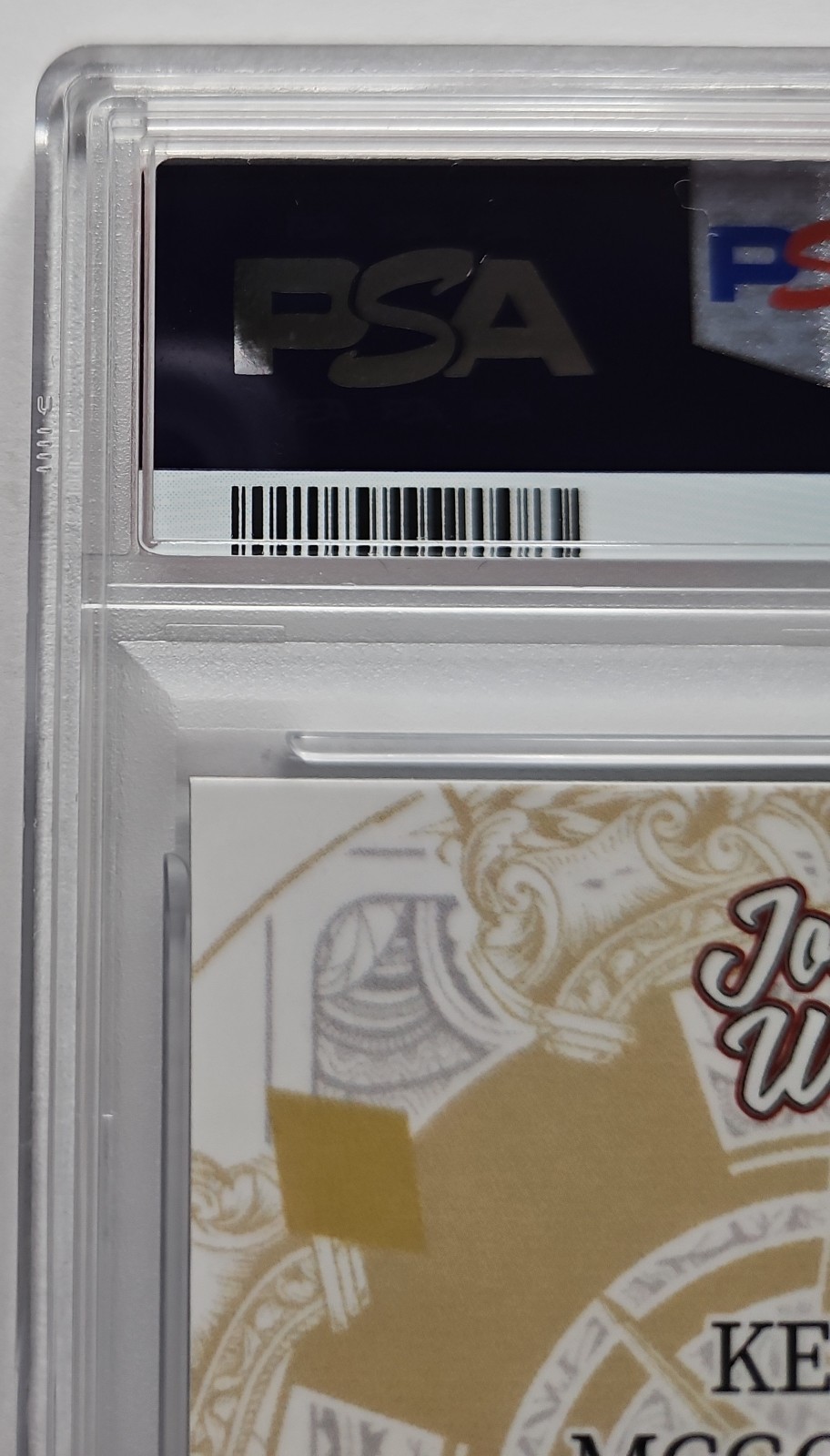 2025 WILD CARD RC FULL FACE JOKER TRUE 1/1 AUTO KEVIN MCGONIGLE TIGERS 🔥 PSA 10 view 5