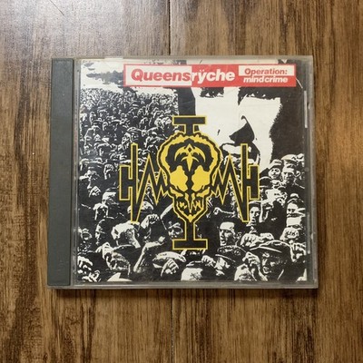 Queensryche Operation: Mindcrime Original 1988 EMI Manhattan CD Disc and Case