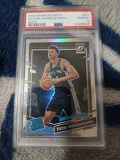 2023 Donruss Optic Victor Wembanyama Holo Psa 10 ebay 1/1 Ink Printing Error 