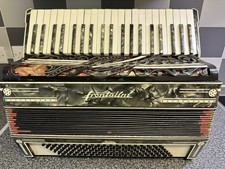 Vintage Italian Frontalini Piano Accordion Model 251 (120 Bass) Repairs Pre-WW2
