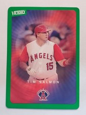 2003 Upper Deck Victory Tier 1 Green #3 Tim Salmon ~ Anaheim Angels
