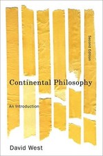 David West Continental Philosophy (Hardback) (UK IMPORT)