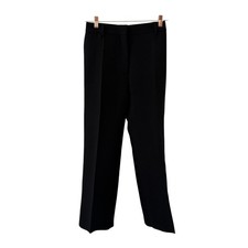 Valentino Crepe Dress Pants Womens Size 28 Black Lined Italy Career Workwear