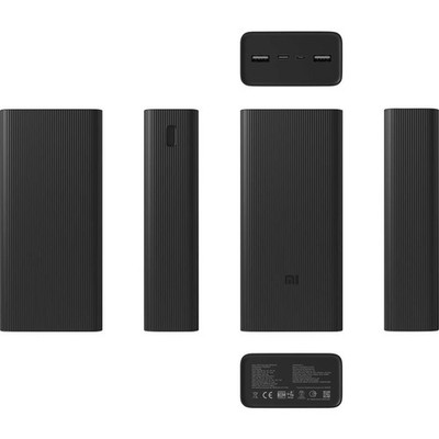 Xiaomi PB3018ZM Powerbank 30000 mAh USB PD LiPo Schwarz