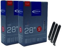 2X Schwalbe SV20 Schlauch 28 Zoll 18-622 25-630 Sclaverand 3 Reifenheber Set