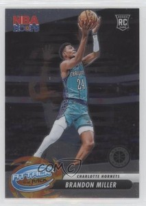 2023 Panini NBA Hoops Premium Stock Attack The Rack Brandon Miller #10 Rookie RC