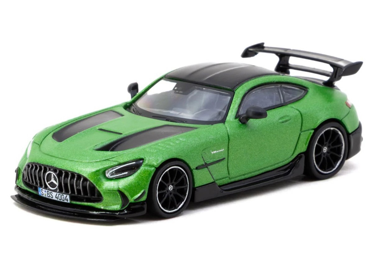 MERCEDES-BENZ AMG GT BLACK SERIES GREEN 1/64 DIECAST BY TARMAC