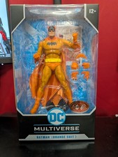 Mcfarlane DC Multiverse - BATMAN ORANGE SUIT  Red Platinum Edition  New