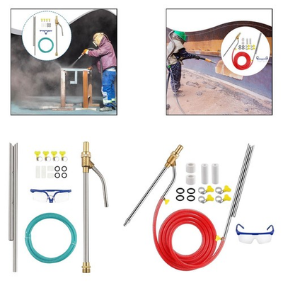 #ad Pressure Washer Sandblasting Kit 5000 PSI Portable 1 4 inch Quick Disconnect $81.06