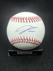 JAMES WOOD Signed Baseball ROMLB Washington Nationals Beckett WITNESS Autograph