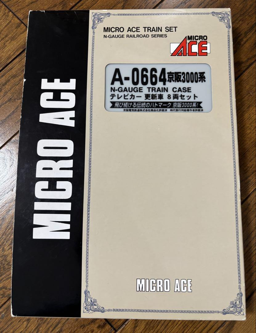Keihan 3000 Series N-Gauge Train Case A-0664 Opened, Some Keihan 3000 Series N-Gauge Train Case A-0664 Opened, Some