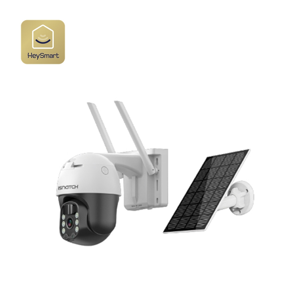 iSnatch HeyCam Free+ 67 Telecamera Wi-Fi Solare Motorizzata Batteria