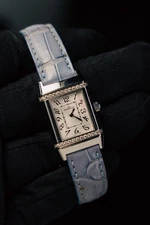 Jaeger-LeCoultre Reverso Lady Diamanten Edelstahl Damen Ref. Q2658120 265.8.08
