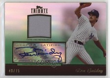 2011 Topps Tribute Auto Relic Green /75 Ron Guidry #TAR-RG Auto lz7