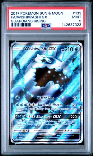 Wishiwashi-GX graded PSA 9 for sale on eBay