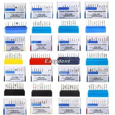 Dental Diamond Burs Kit Polishing for High Speed Handpiece FG 101-FG 117 FG Bur