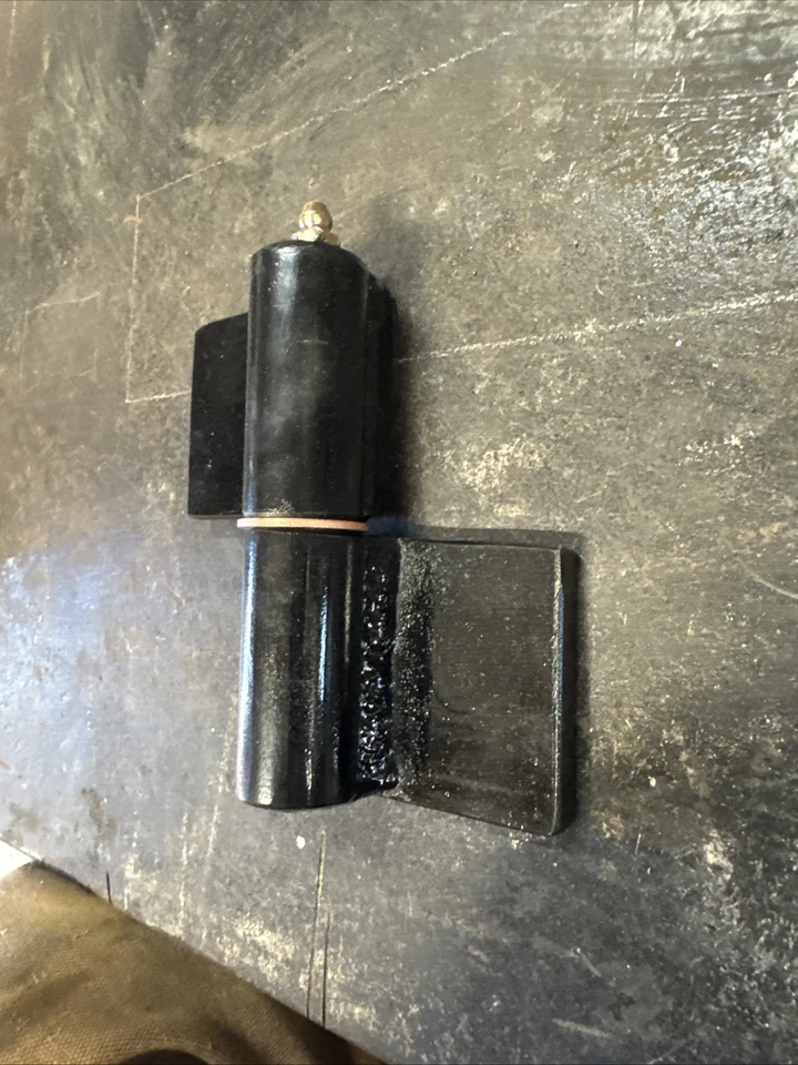 Bisagra de barril de elevación puertas metálicas puertas soldadura en acero resistente | HECHO EN EE. UU. Foto 3 de 4