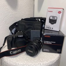 Canon EOS 250D DSLR Camera with Accessories Bundle And Bag
